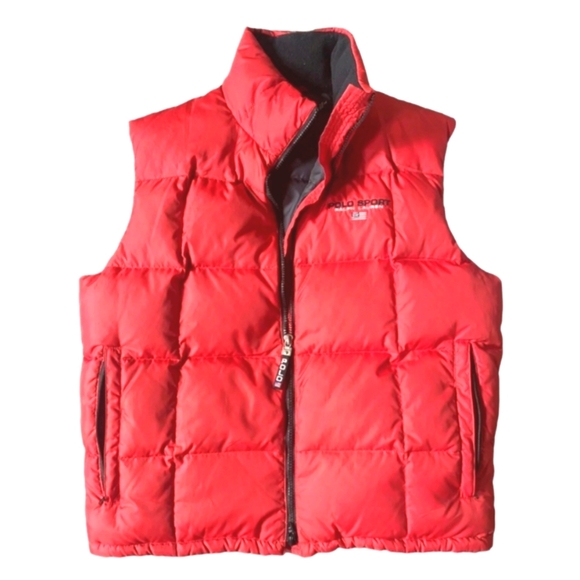 Y2K Polo Sport puffer vest men's XL selling as women's XXL